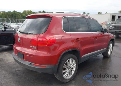 2012 Volkswagen Tiguan Se from USA, damaged, VIN WVGBV7AX1CW089556